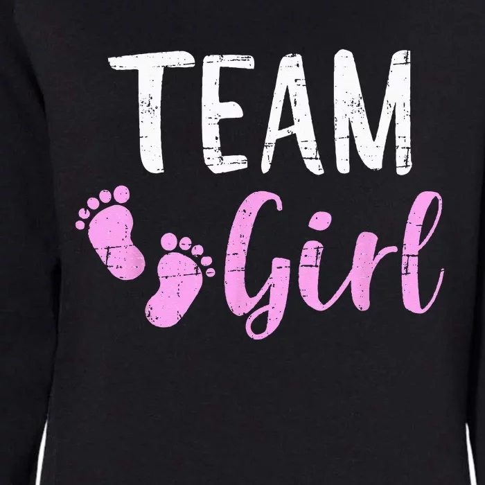 Gender Reveal Team Matching Family Baby Party Supplies Womens California Wash Sweatshirt