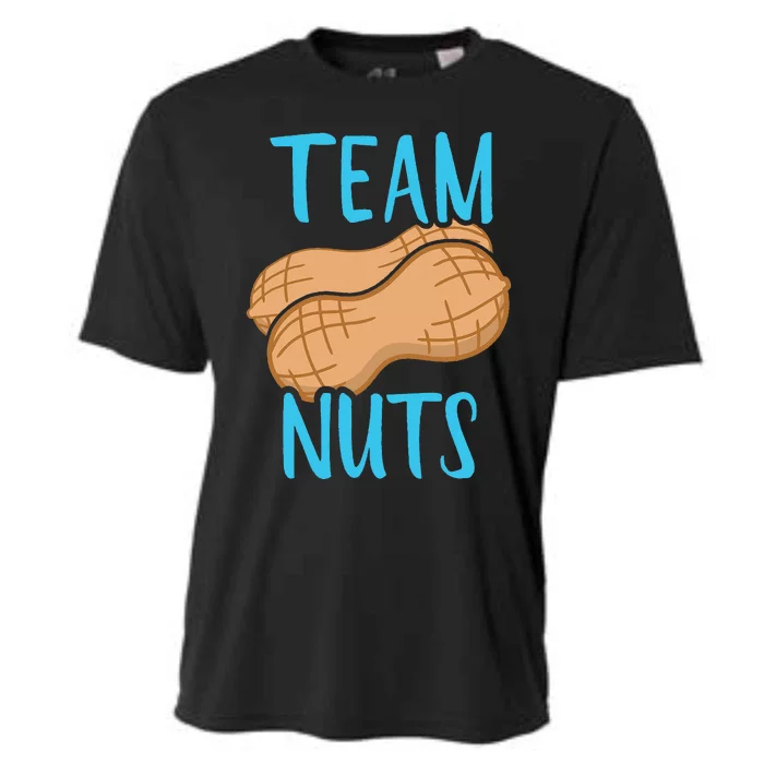 Gender Reveal Team Nuts Matching Family Baby Party Cooling Performance Crew T-Shirt