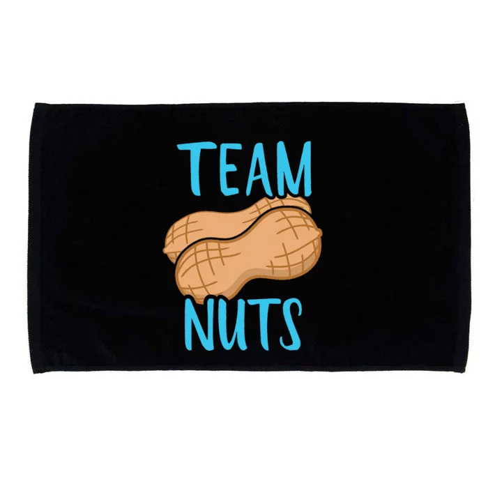 Gender Reveal Team Nuts Matching Family Baby Party Microfiber Hand Towel