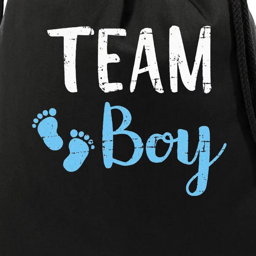 Gender reveal team matching family baby party supplies Drawstring Bag