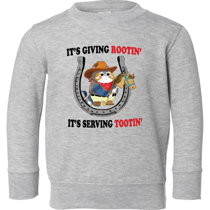 Giving Rootin Tootin Toddler Sweatshirt