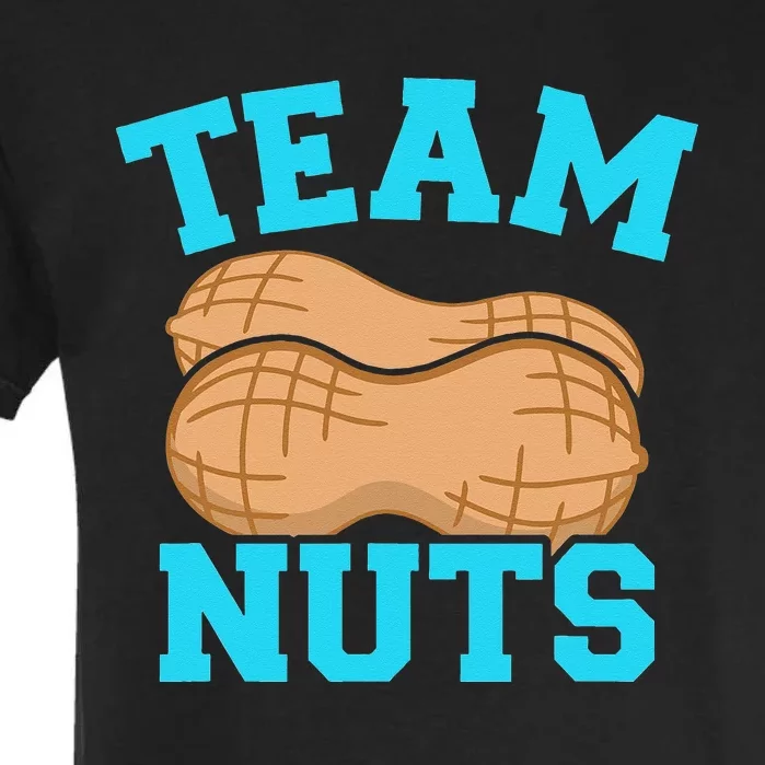 Gender reveal team nuts matching family baby party Garment-Dyed Heavyweight T-Shirt