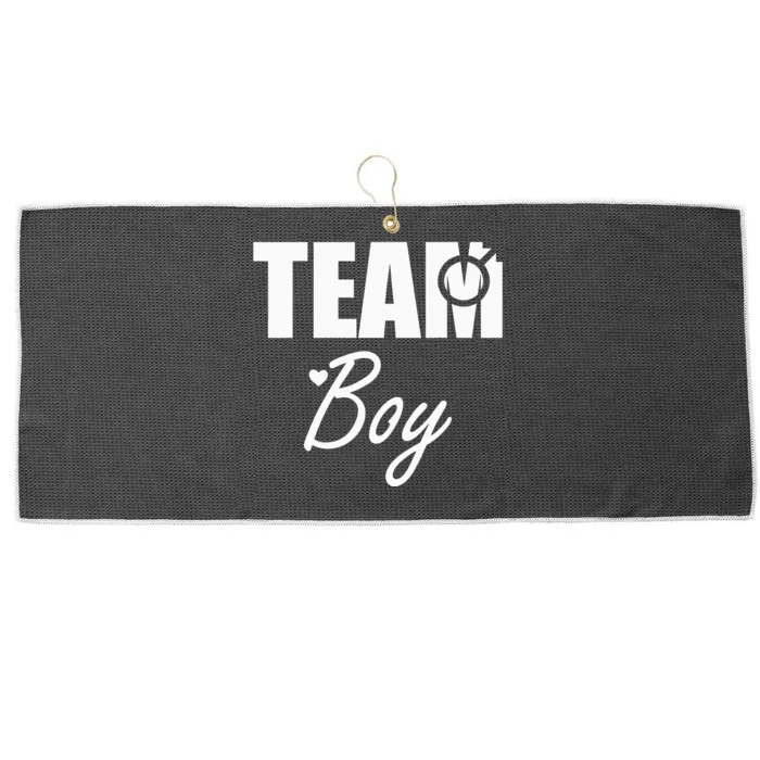 Gender Reveal Team Gender Reveal Baby Shower Large Microfiber Waffle Golf Towel