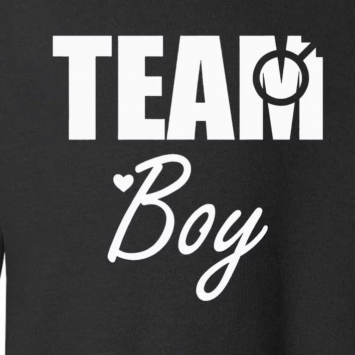 Gender Reveal Team Gender Reveal Baby Shower Toddler Sweatshirt