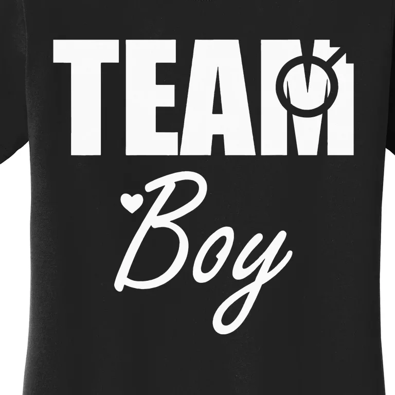 Gender Reveal Team Gender Reveal Baby Shower Women's T-Shirt