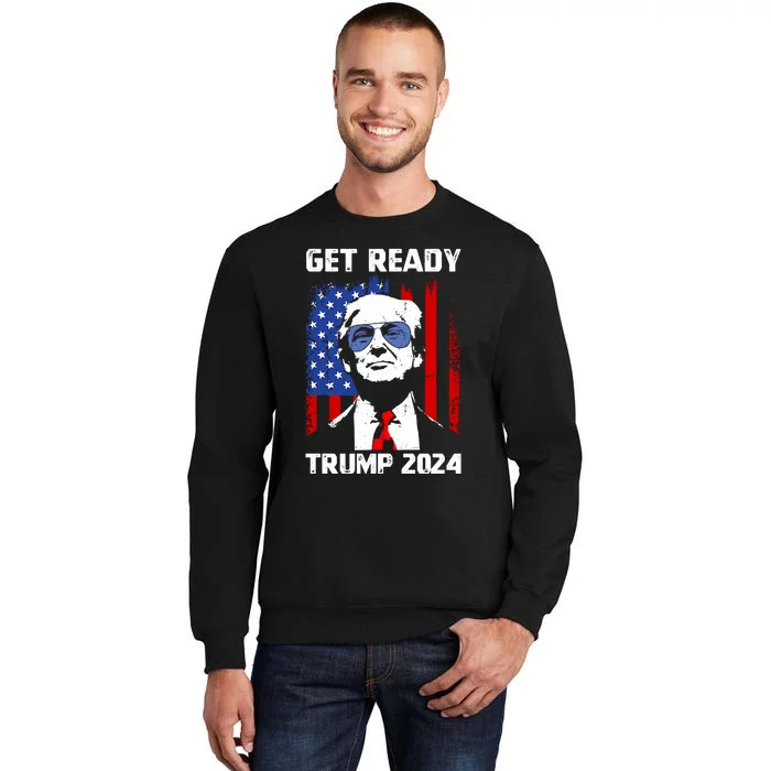 Get Ready: USA Donald Trump 2024 Presidential Election Sweatshirt