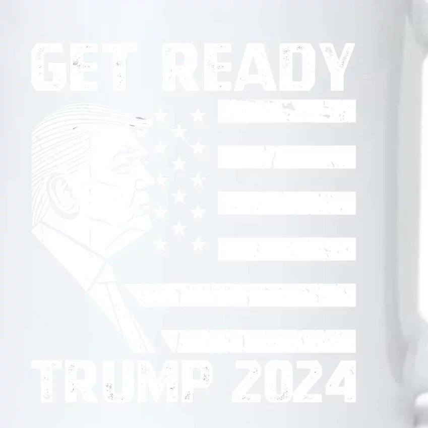 Get Ready: USA Donald Trump 2024 Presidential Election Black Color Changing Mug