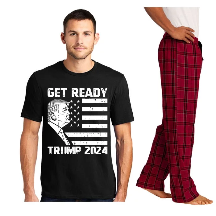 Get Ready: USA Donald Trump 2024 Presidential Election Pajama Set