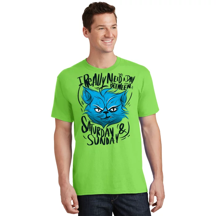 Grumpy Cat Weekend Funny T-Shirt