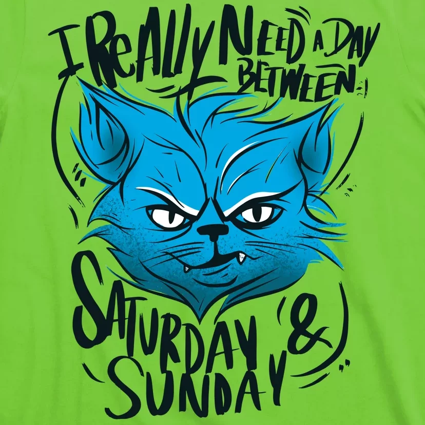 Grumpy Cat Weekend Funny T-Shirt