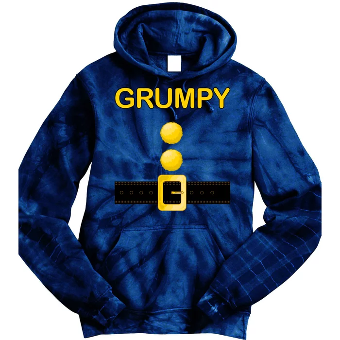 Grumpy Dwarf Costume Tie Dye Hoodie