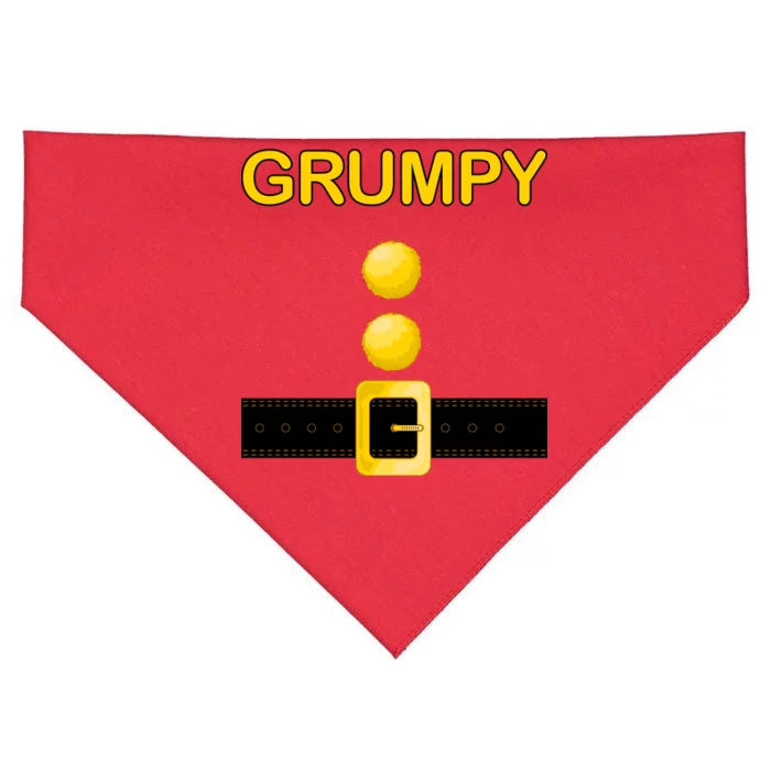 Grumpy Dwarf Costume USA-Made Doggie Bandana