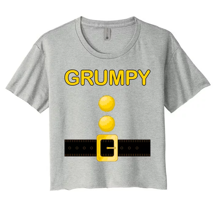 Grumpy Dwarf Costume Women's Crop Top Tee