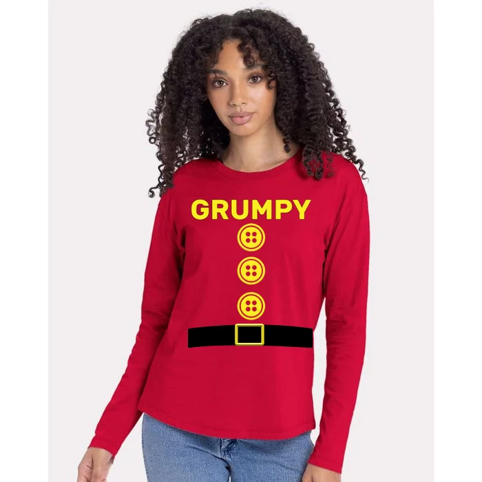 Grumpy Dwarf Halloween Costume Womens Cotton Relaxed Long Sleeve T-Shirt