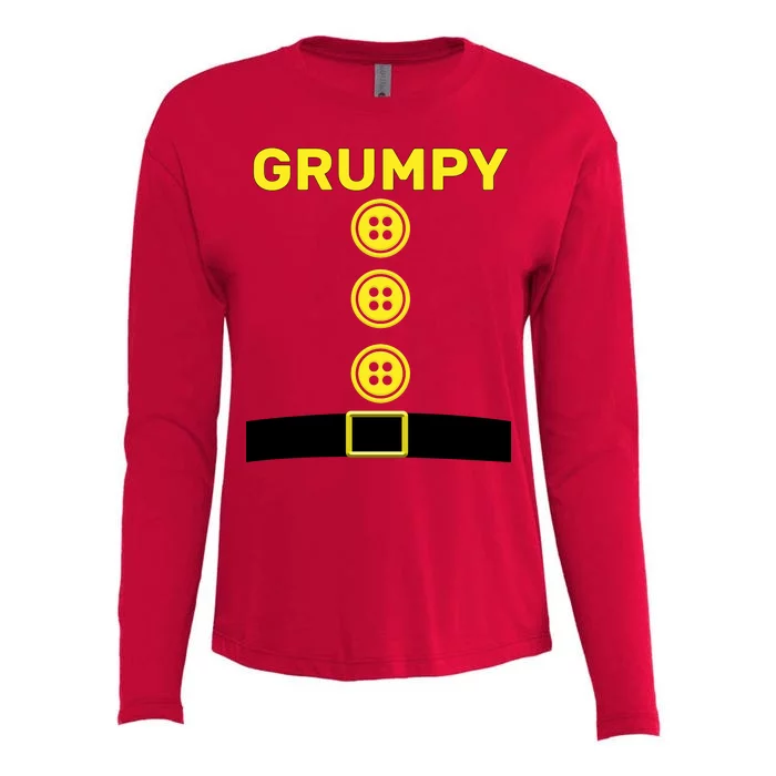 Grumpy Dwarf Halloween Costume Womens Cotton Relaxed Long Sleeve T-Shirt