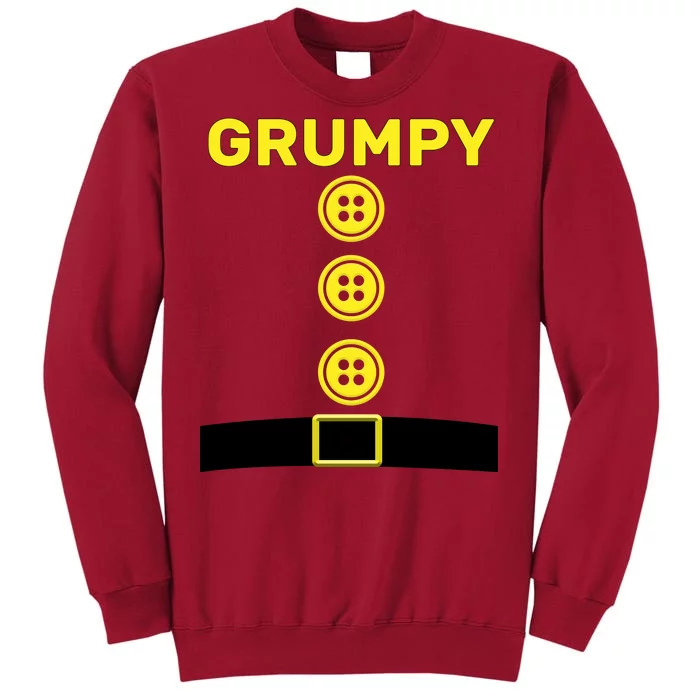 Grumpy Dwarf Halloween Costume Tall Sweatshirt