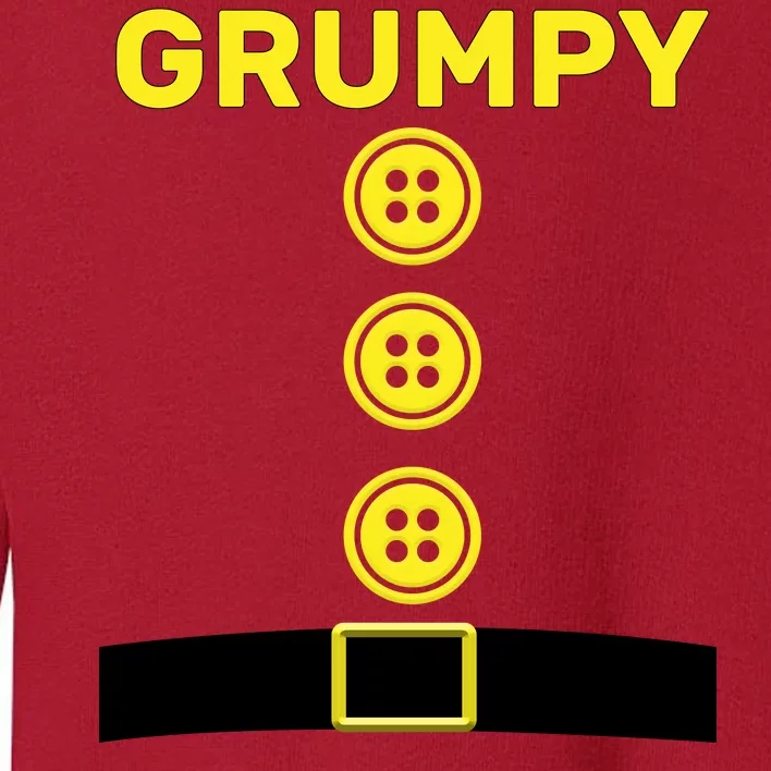 Grumpy Dwarf Halloween Costume Toddler Sweatshirt