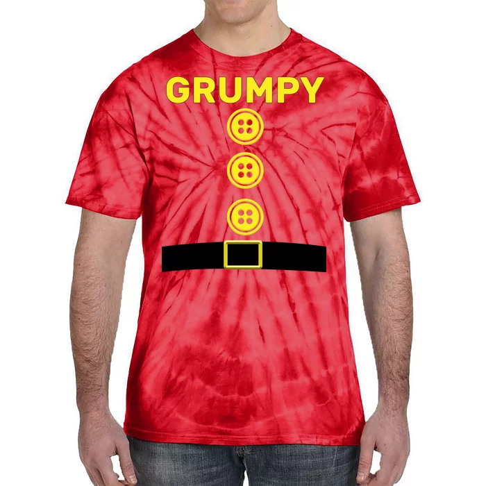 Grumpy Dwarf Halloween Costume Tie-Dye T-Shirt