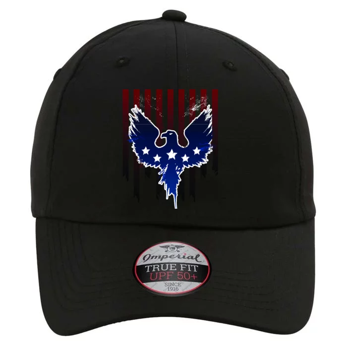 Grunge American Eagle USA Flag The Original Performance Cap