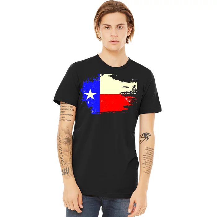 Grunge Texas Flag Premium T-Shirt