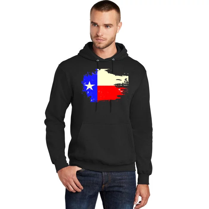 Grunge Texas Flag Tall Hoodie