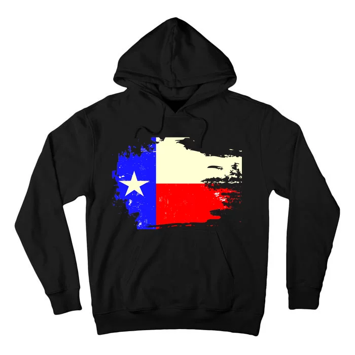 Grunge Texas Flag Tall Hoodie