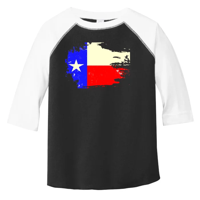 Grunge Texas Flag Toddler Fine Jersey T-Shirt