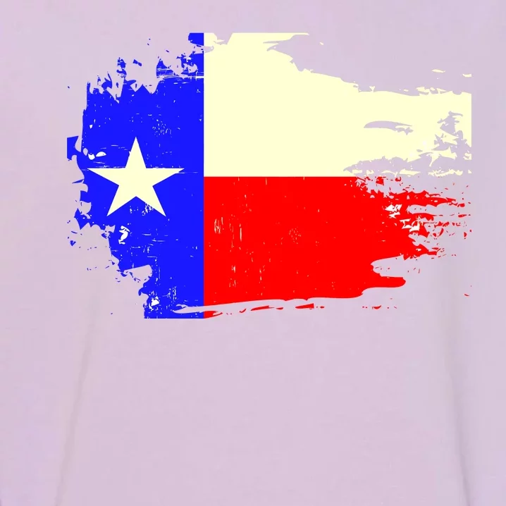 Grunge Texas Flag Garment-Dyed Sweatshirt