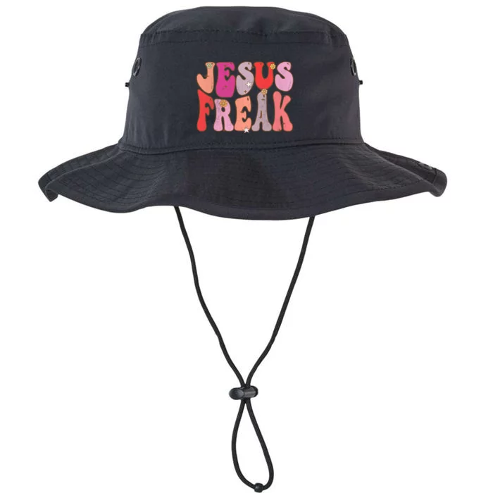 Groovy Retro Vintage Jesus Freak Funny Love Christian Legacy Cool Fit Booney Bucket Hat