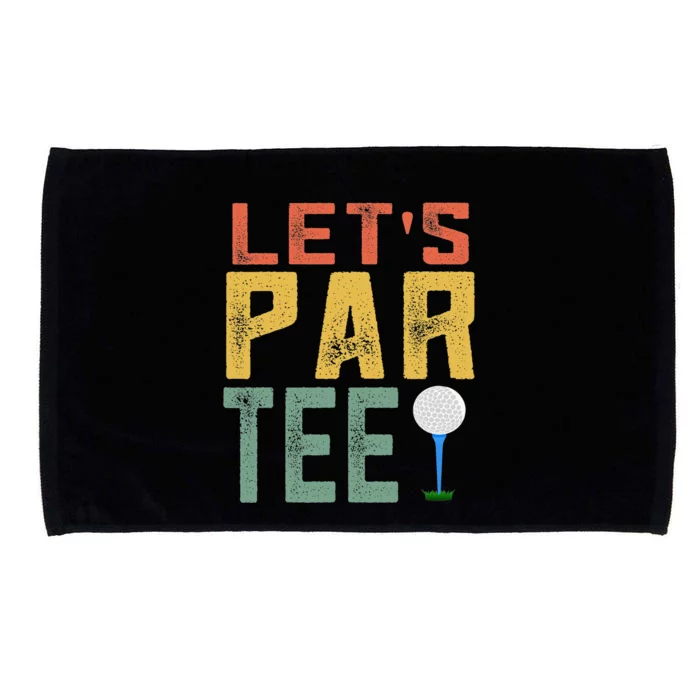 Golf Retro Vintage 70s 80s Style Golfer Player Gift Microfiber Hand Towel