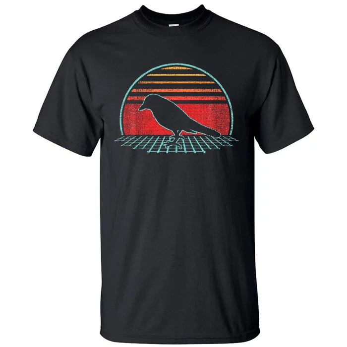 Grackle Retro Vintage 80s Style Tall T-Shirt