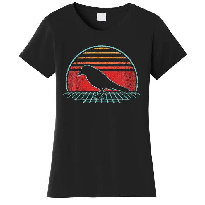 Grackle Retro Vintage 80s Style Women's T-Shirt