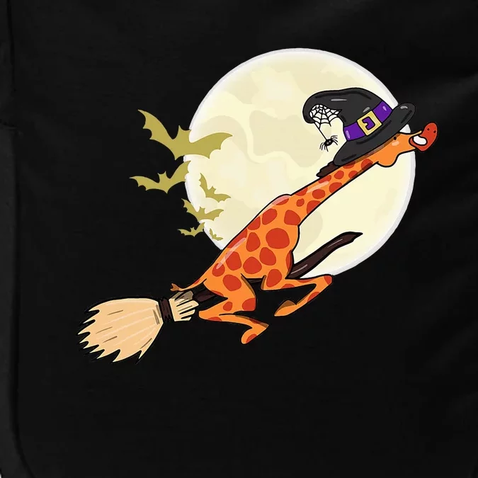 Giraffe Ride Witch Shotgun Giraffe Halloween Impact Tech Backpack