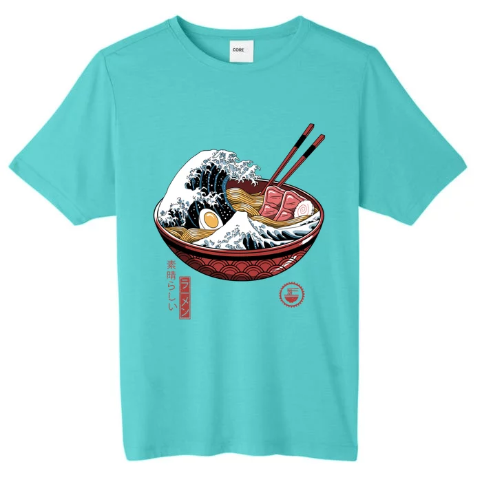 Great Ramen Wave White ChromaSoft Performance T-Shirt