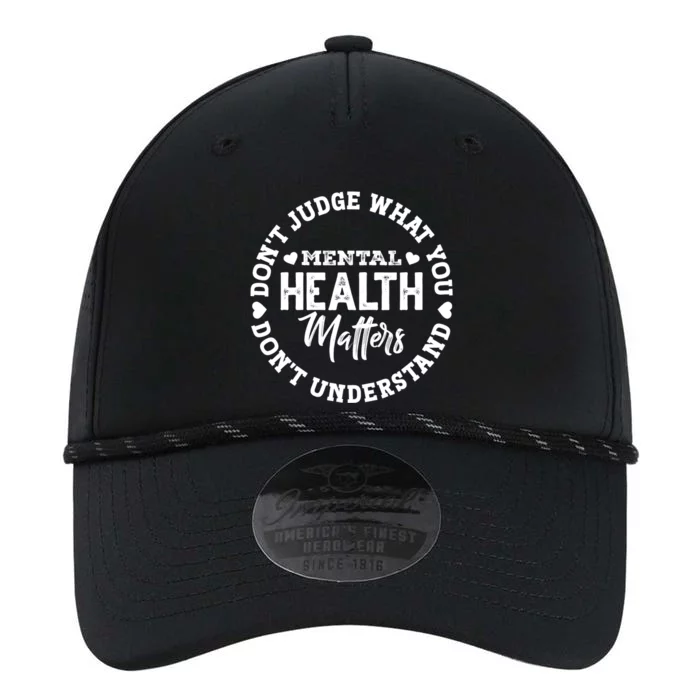 Green Ribbon You Dont Understand Mental Health Awareness Performance The Dyno Cap