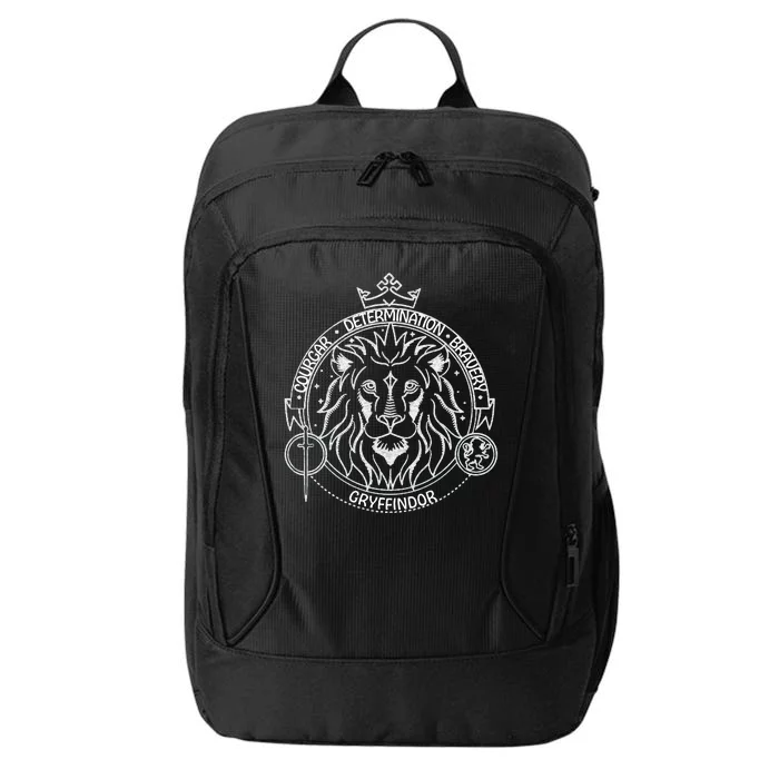 Gryffindor Lion Vintage Emblem City Backpack