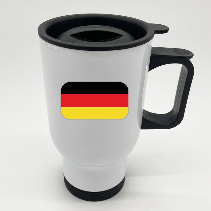 Team Germany | German Flag | German Sportswear Front & Back Stainless Steel Travel Mug