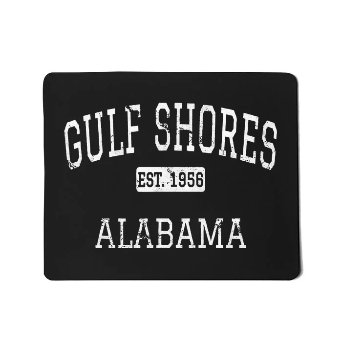 Gulf Shores Alabama Al Vintage Mousepad