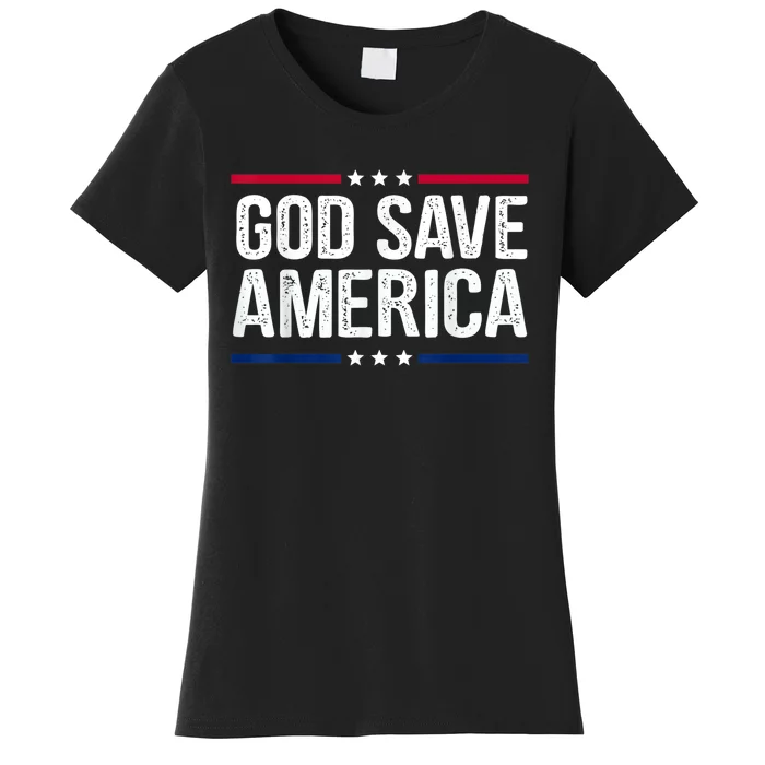 God Save America Retro Vintage Style Tee Women's T-Shirt