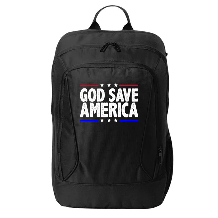 God Save America Political Election City Backpack