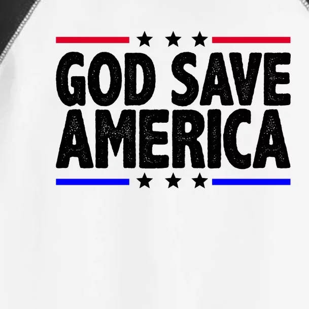 God Save America Political Election Toddler Fine Jersey T-Shirt