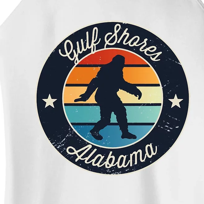 Gulf Shores Alabama Sasquatch Women’s Perfect Tri Rocker Tank