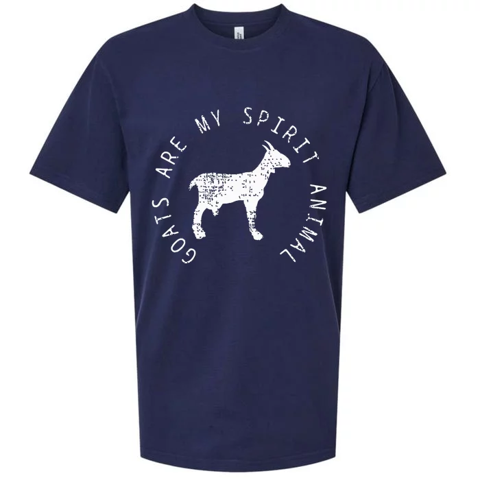 Goats Spirit Animal Farmer Sueded Cloud Jersey T-Shirt