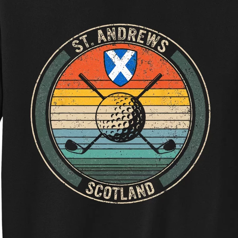 Golf St Andrews Scotland Golf Lover Gift Ideas Golf Player Sweatshirt