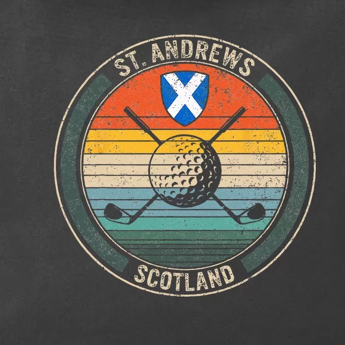 Golf St Andrews Scotland Golf Lover Gift Ideas Golf Player Zip Tote Bag