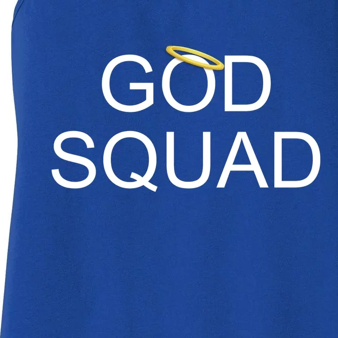 God Squad Angel Halo Women's Racerback Tank