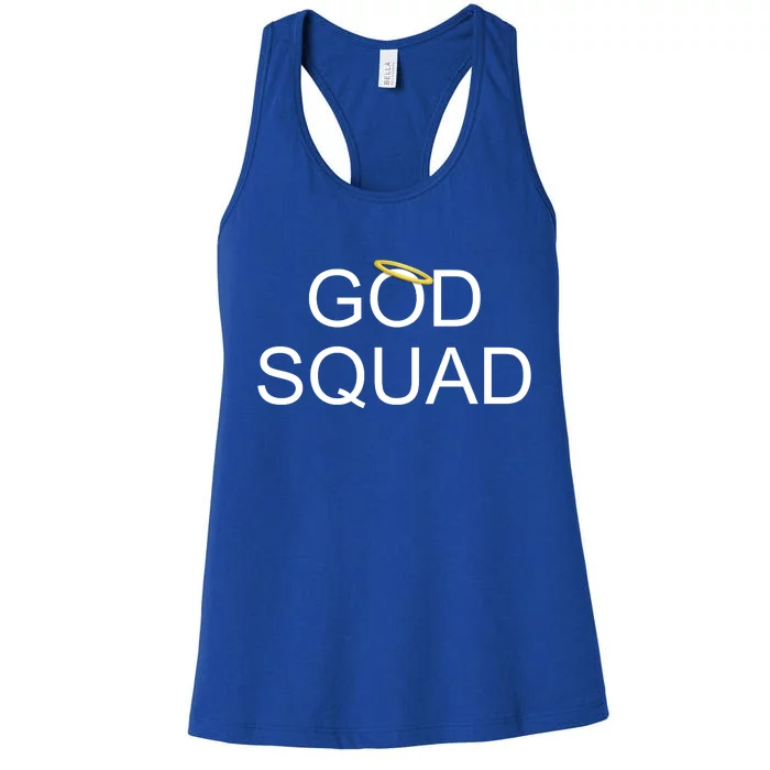 God Squad Angel Halo Women's Racerback Tank