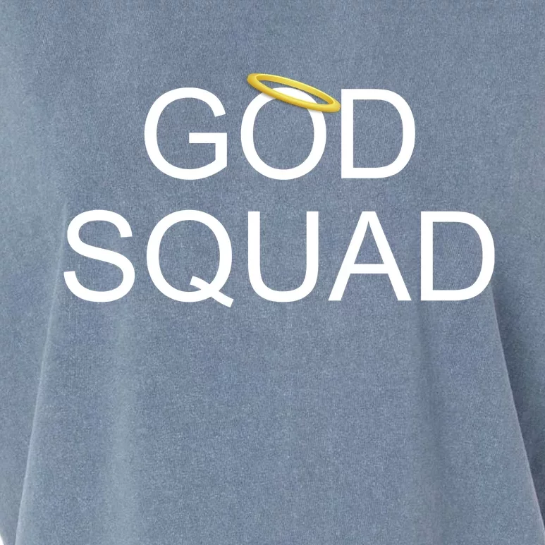 God Squad Angel Halo Garment-Dyed Women's Muscle Tee