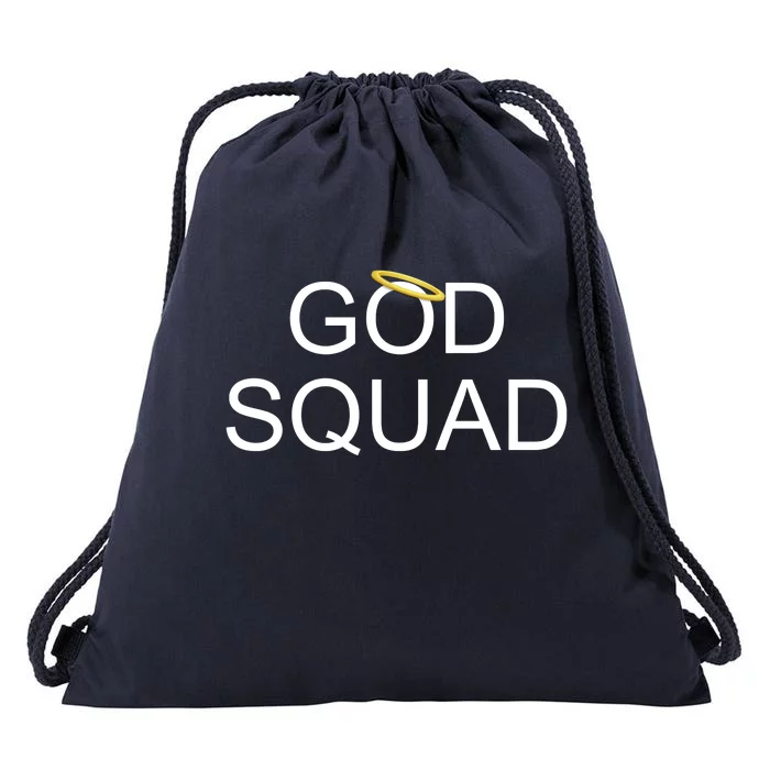 God Squad Angel Halo Drawstring Bag