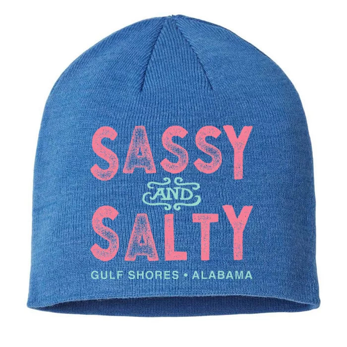 Gulf Shores Alabama Sassy And Salty 8 1/2in Sustainable Knit Beanie